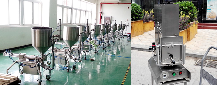 顆粒醬料灌裝機(jī)及真空旋蓋機(jī)