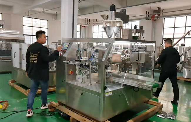 星火調(diào)味品包裝機(jī)設(shè)備展示