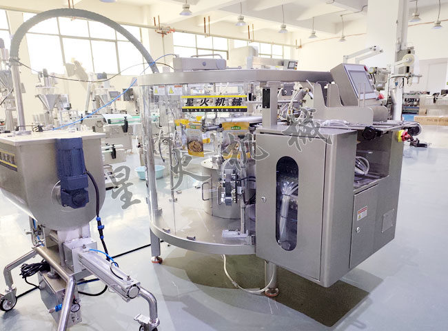 給袋式腌漬雞肉片包裝機