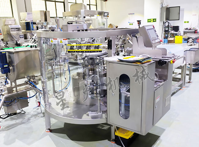 給袋式腌漬雞肉片包裝機