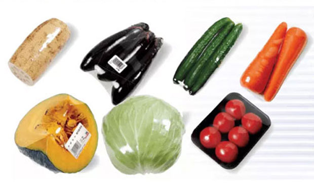 果蔬生鮮收縮包裝機(jī)樣品